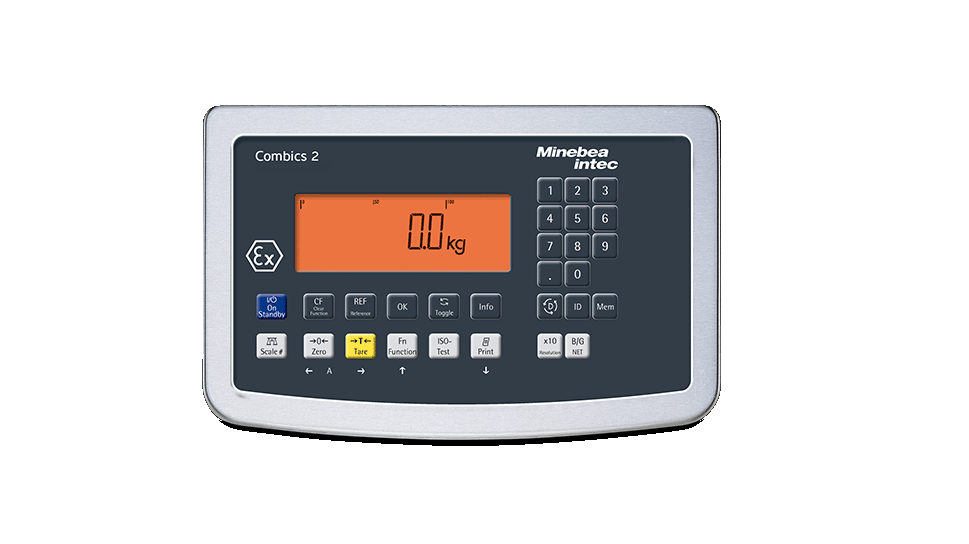 Produktbild eines Gewichtsanzeigegerätes Combics für Ex-Zonen