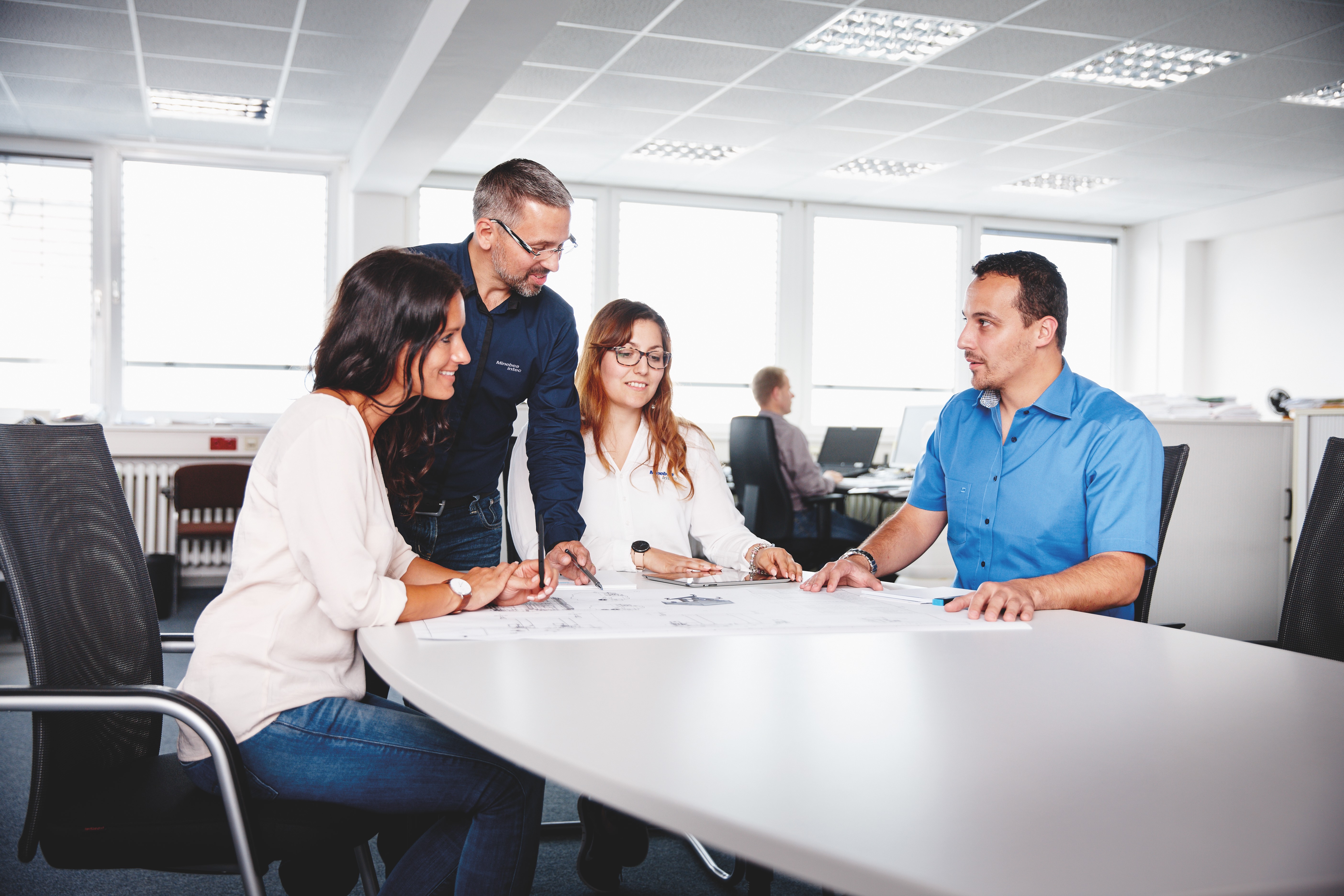 People in a meeting room